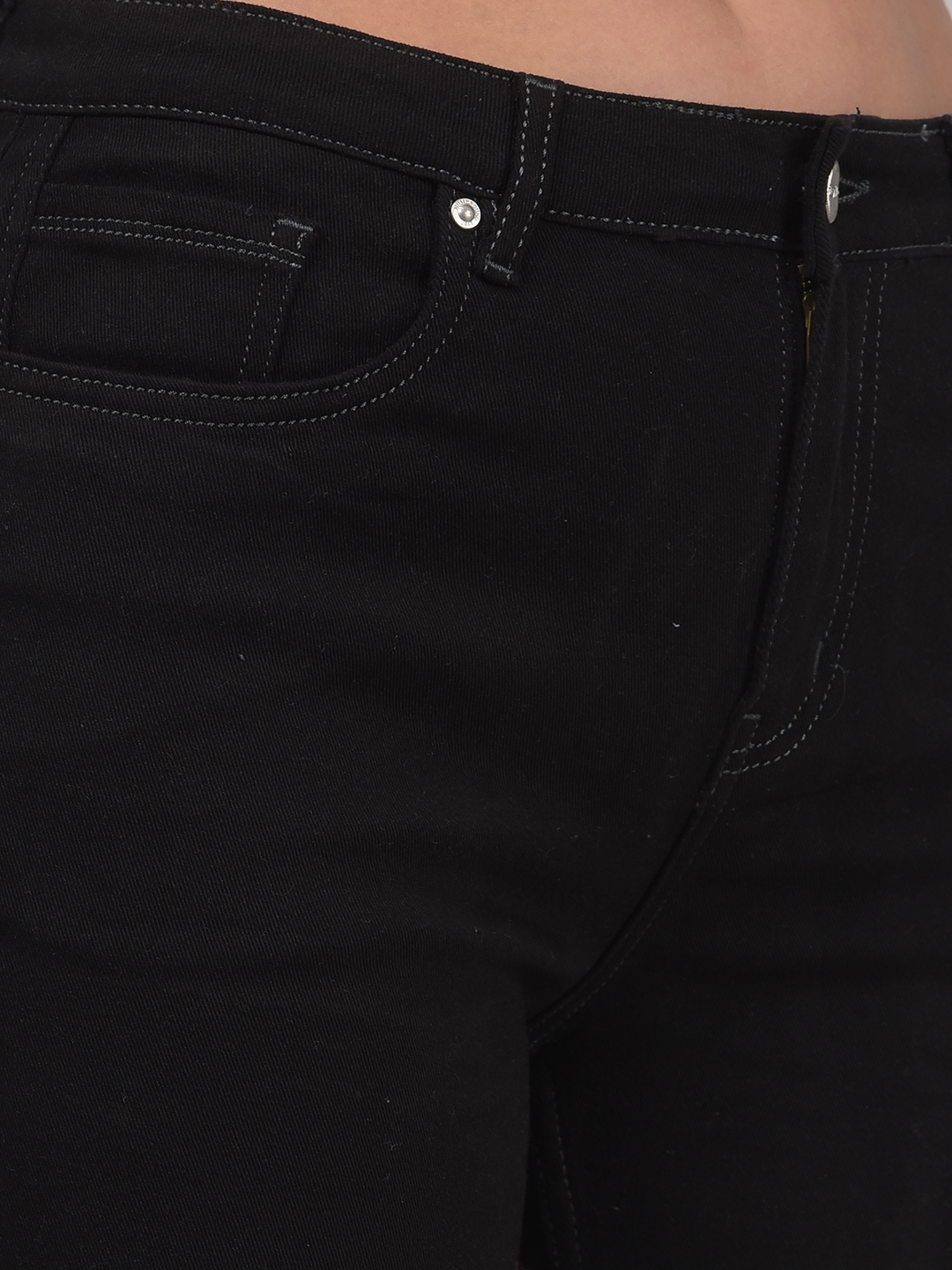 Numero Uno Women Solid Black Jeans